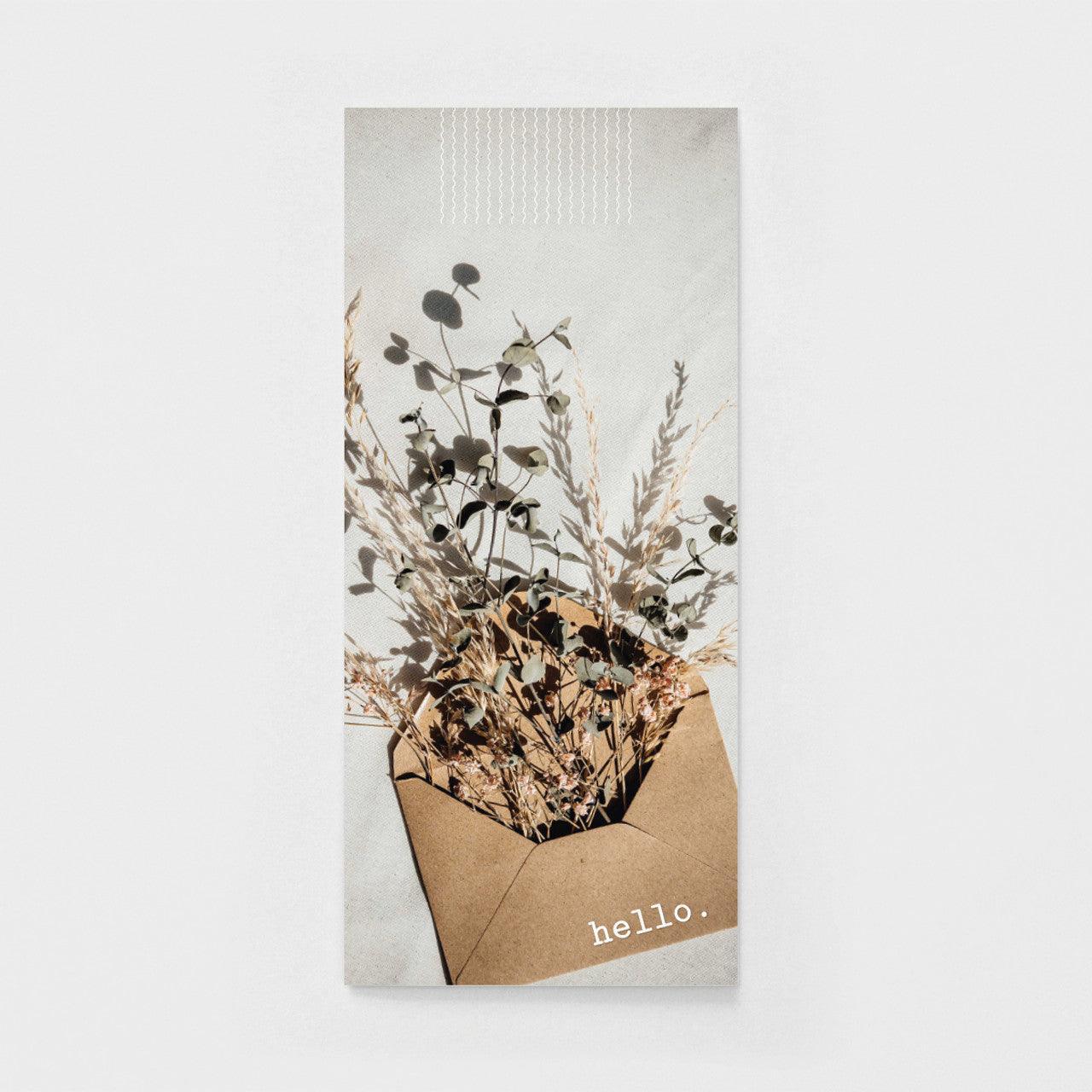 Wildflower Envelope Greeting Card - Wildflower Envelope Greeting Card - Default Title - Salt and Honey