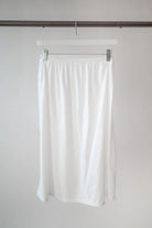 Women's Half-Slip, Long, White - Women's Half-Slip, Long, White - 28" / XS - Salt and Honey