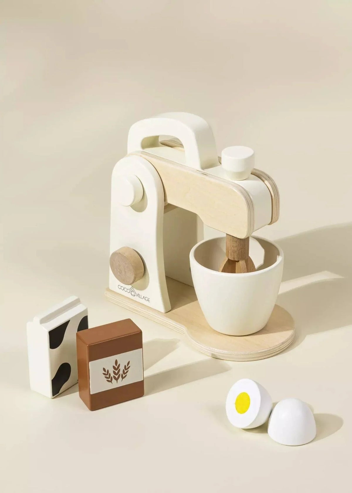 Wooden Blender Set - Wooden Blender Set - Default Title - Salt and Honey