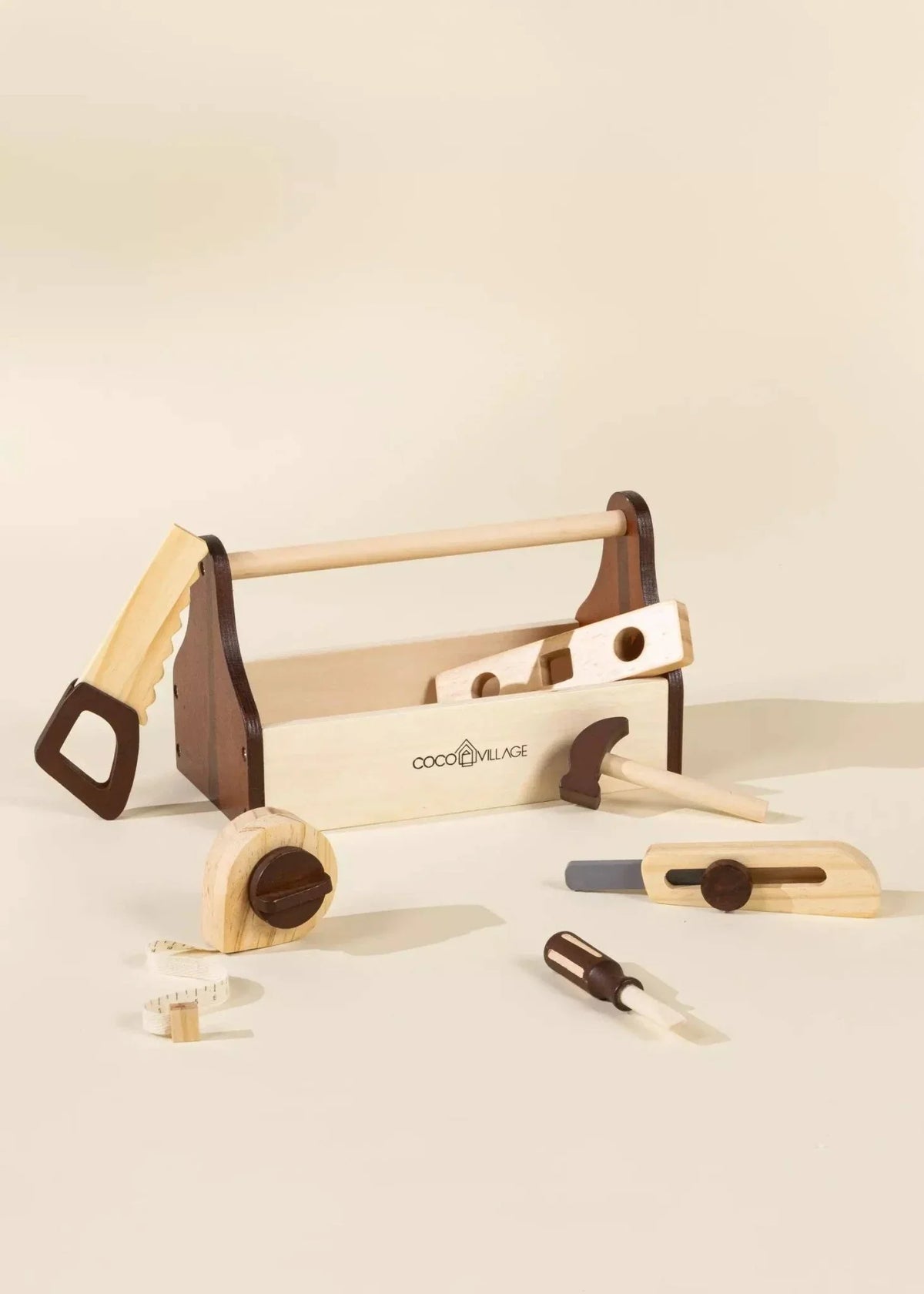 Wooden Tool Playset - Wooden Tool Playset - Default Title - Salt and Honey