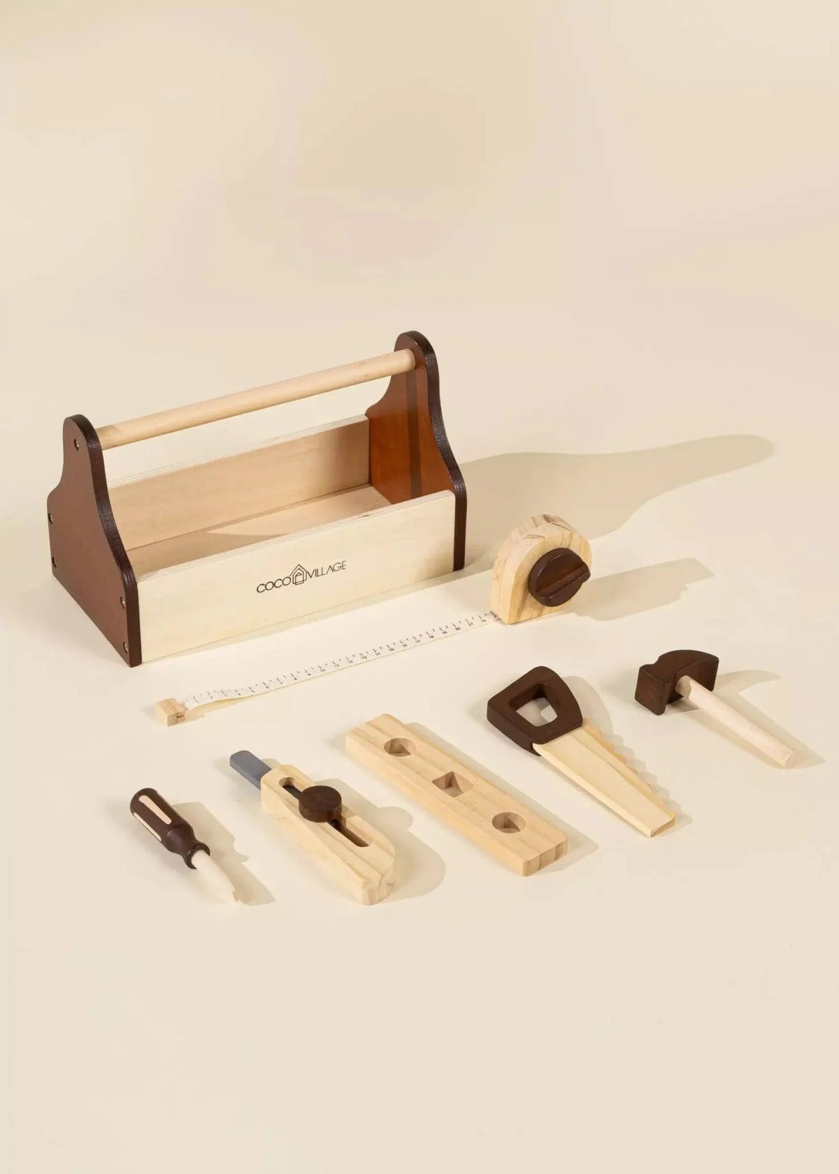 Wooden Tool Playset - Wooden Tool Playset - Default Title - Salt and Honey