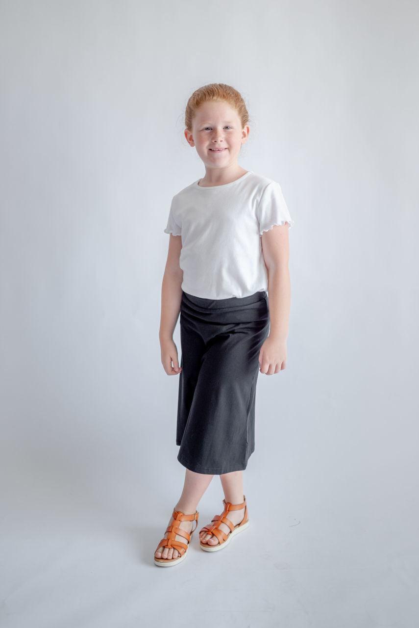 Zoey Girl Skort In Black - Zoey Girl Skort In Black - undefined - Salt and Honey