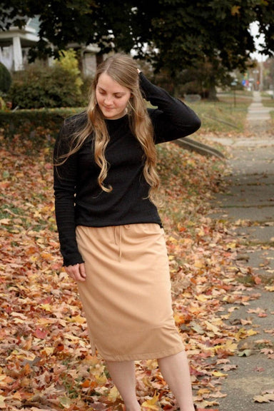Olivia Skirt in Clay - FINAL SALE - Olivia Skirt in Clay - FINAL SALE - undefined - Salt and Honey